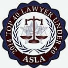 2014 Top 40 Lawyer Under 40 | ASLA